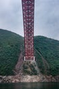 Right under G42 bridge over Daning River, Wuchan, China