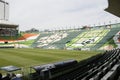 Right view of seats of Estadio Leon, Leon, Guanajuato.