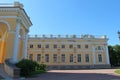 Right wing of the Alexander Palace. Alexandrovsky Park. Pushkin City.