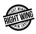 Right Wing rubber stamp