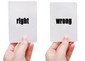 Right/Wrong