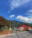 Rigi Railways rack railroad Royalty Free Stock Photo