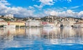Rijeka, Croatia: View of Rijeka harbor