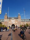 The Rijksmuseum is a Dutch national museum dedicated to arts and history in Amsterdam