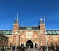 Rijksmuseum exterior, Amsterdam, Netherlands Royalty Free Stock Photo