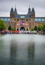 The Rijksmuseum with the words I amsterdam