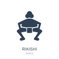 rikishi icon in trendy design style. rikishi icon isolated on white background. rikishi vector icon simple and modern flat symbol Royalty Free Stock Photo