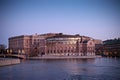 Riksdagen (Swedish Parliament) in Stockholm. Royalty Free Stock Photo