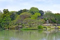 Rikugien Garden of Tokyo Royalty Free Stock Photo