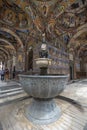 Rila Monastery in Bulgaria dedicated to Saint Ivan Rilski