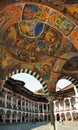 Rila monastery, mural paintings