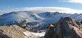 Rila mountains in Borovets, Bulgaria Royalty Free Stock Photo