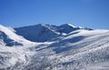 Rila mountains in Borovets, Bulgaria Royalty Free Stock Photo