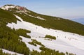 Rila mountains in Borovets, Bulgaria Royalty Free Stock Photo