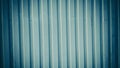 Rilled blue metal background