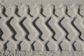 Rills in the sand Royalty Free Stock Photo