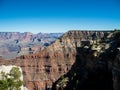 Rim trail Grand Canyon View Royalty Free Stock Photo