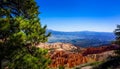 Panorama Bryce Canyon Hoodoo Scenic Peaceful Landscape National Park Royalty Free Stock Photo