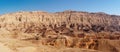 Rim wall of the Small Crater in desert, Israel Royalty Free Stock Photo