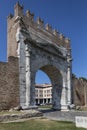 Rimini - Arch of Augustus - Italy Royalty Free Stock Photo