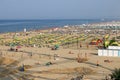 Rimini beach Adriatic sea Italy