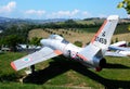 The Aviation Theme Park of Rimini. Parco tematico dell`aviazione Royalty Free Stock Photo