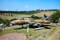 The Aviation Theme Park of Rimini. Parco tematico dell`aviazione Royalty Free Stock Photo