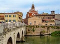 Rimini - Old city and Tiberius Bridge