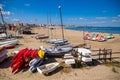 Rimini a tourist town on the adriatic coast italy Royalty Free Stock Photo