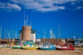 Rimini a tourist town on the adriatic coast italy