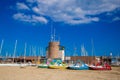 Rimini a tourist town on the adriatic coast italy