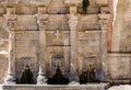 Rimondi Fountain in Rtehymno, Crete island, Greece