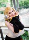 Rin Kagamine Vocaloid Cosplayer