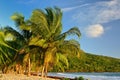 Playa Rincon beach on Dominican Republic Royalty Free Stock Photo