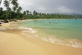Rincon beach, Samana peninsula Royalty Free Stock Photo