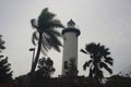 Rincon Light House Hurricane Maria Rincon, Puerto RIco 2017