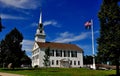 Rindge, NH: 1796 Meeting House Church Royalty Free Stock Photo