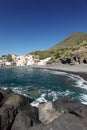 Rinella village, the Aeolian islands, Sicily, Italy Royalty Free Stock Photo