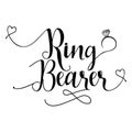 Ring Bearer - Hand lettering typography