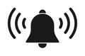 Ring bell alarm icon