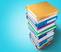 Ring Binder Stack Royalty Free Stock Photo