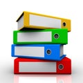 Ring binders 2 Royalty Free Stock Photo