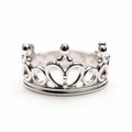 Silver Crown Ring: A Consumer Culture Critique In Precise Style