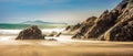 Ring of Dingle Peninsula Kerry Ireland Cumenoole beach sharp stones Slea Head landscape