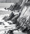 Ring of Dingle Peninsula Kerry Ireland Cumenoole beach sharp stones Slea Head landscape