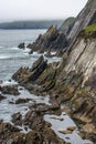 Ring of Dingle Peninsula Kerry Ireland Cumenoole beach sharp stones Slea Head landscape