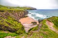 Ring of Dingle Peninsula Kerry Ireland Cumenoole beach sharp stones Slea Head landscape