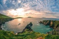 Ring of Dingle Peninsula Kerry Ireland Dunquin Pier Harbor Rock Stone Cliff Landscape Seascape