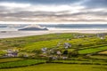Ring of Dingle Peninsula Kerry Ireland Dunquin Pier Harbor Rock Stone Cliff Landscape Seascape Royalty Free Stock Photo