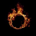 Ring of fire Royalty Free Stock Photo
